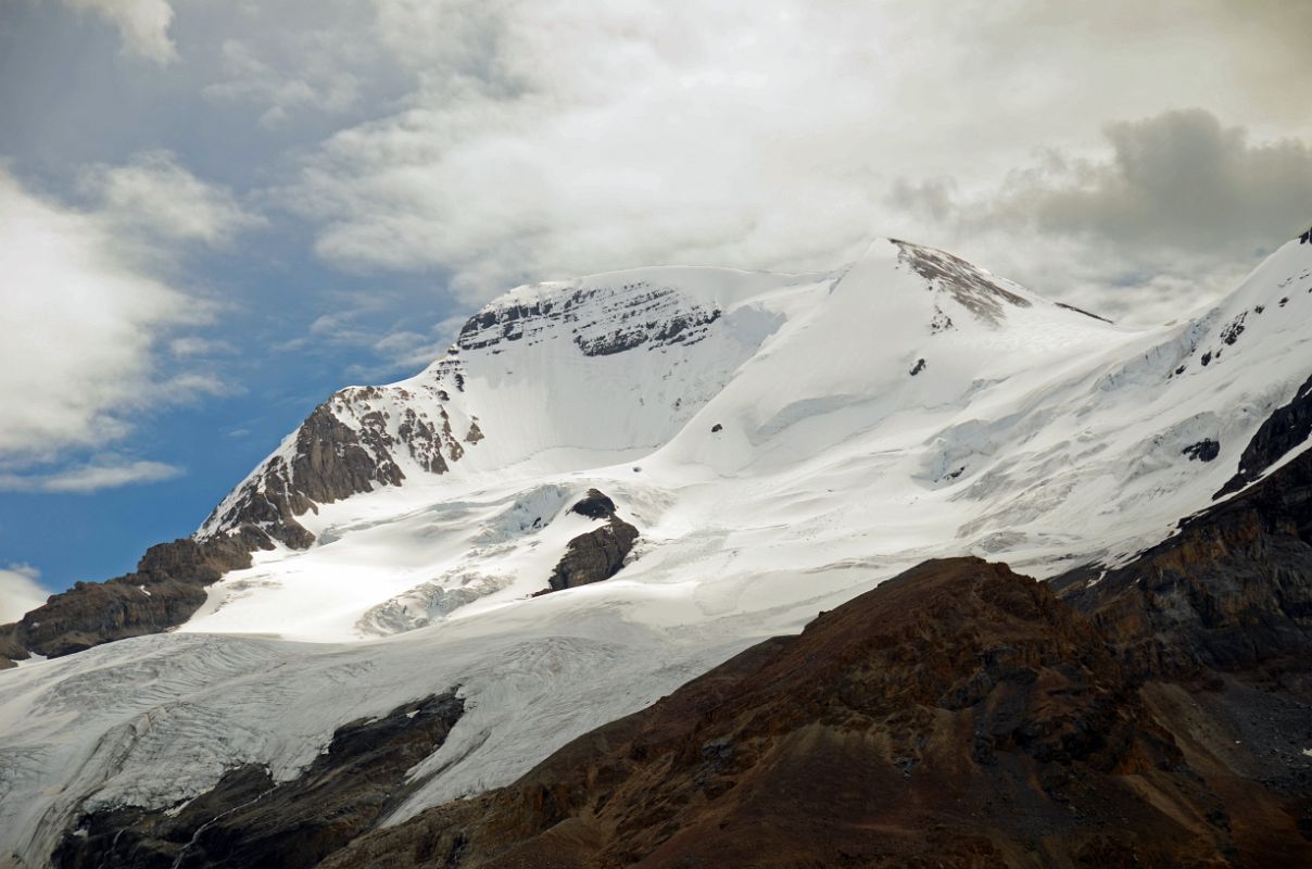 02 Mount Athabasca In Summer From Columbia Icefield